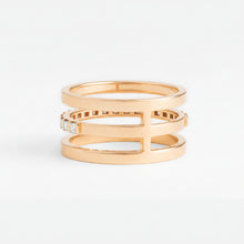 The Three-rows Ring