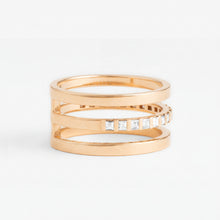 The Three-rows Ring