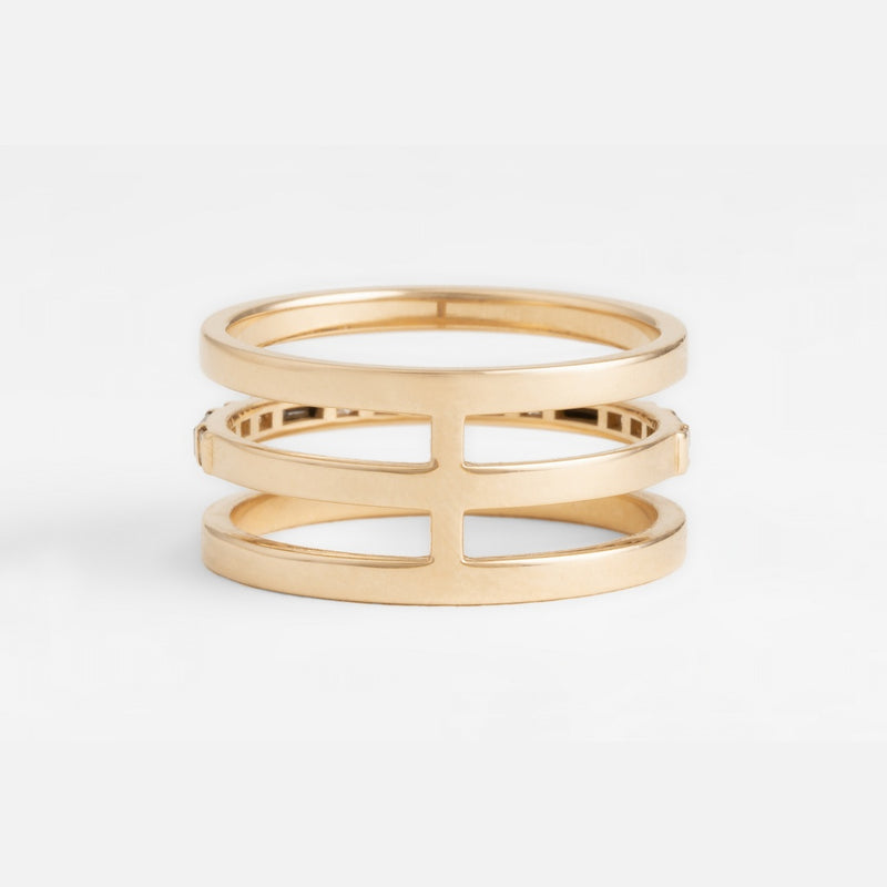 The three-rows Ring
