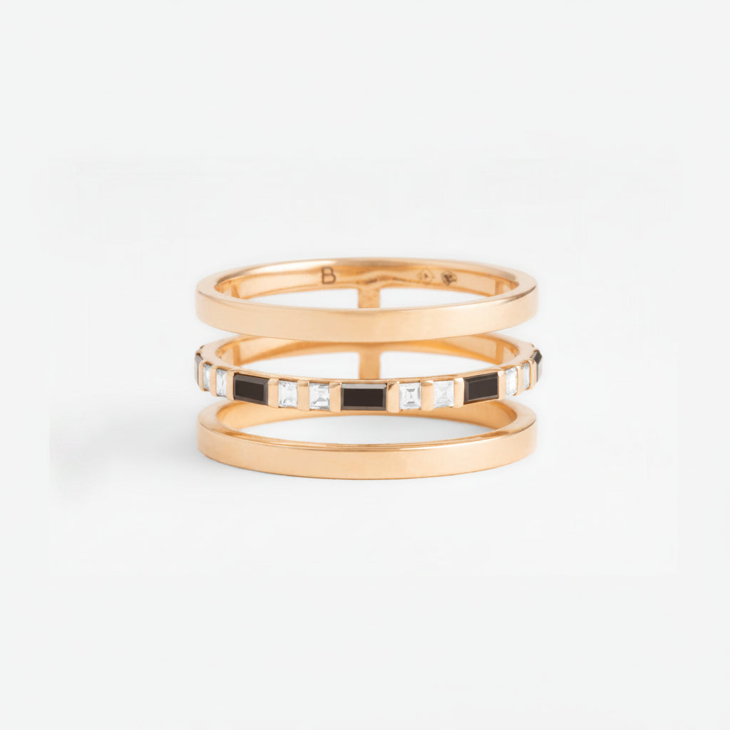 The three-rows Ring
